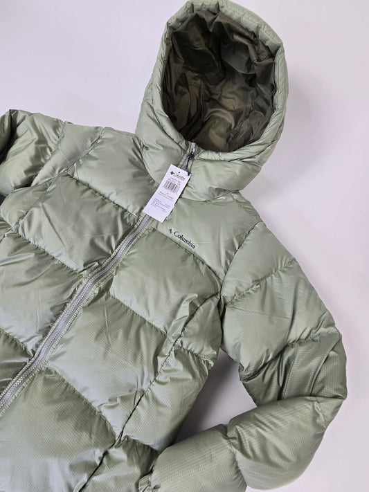 Columbia Puffect™ Mid Hooded Jacket Safari Women's M