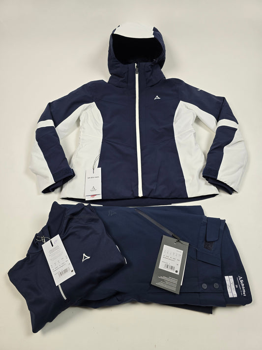 Schöffel Ski Jacket Kanzelwand Ski Set - navy blazer 38 Dames M