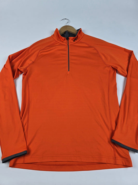 Kjus Skipully half zip Oranje Heren M
