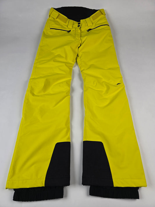 J.Lindeberg Skibroek Geel Reparatie Dames S