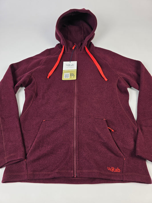 Rab Serren Hoody Wmns Deep Heather Size 12