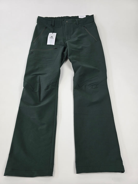 Pants Folkstone Warm M - dark jade 50