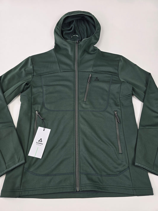 Fleece Hoody Style Milagle MNS - dark jade 50