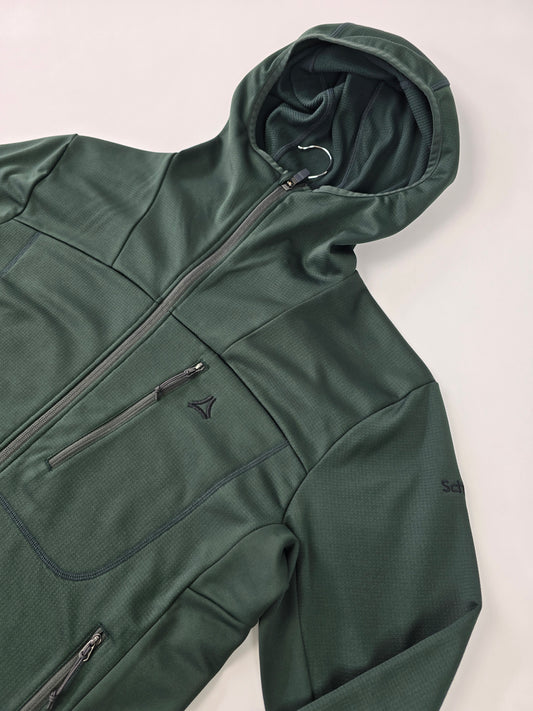 Fleece Hoody Style Milagle MNS - dark jade 50