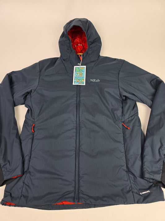 Rab Xenair Alpine Light Jacket Wmns Orion Blue Size 14
