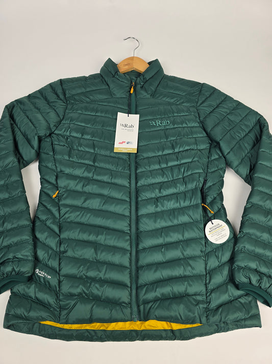Rab Cirrus Jacket Wmns Green Slate Size 12