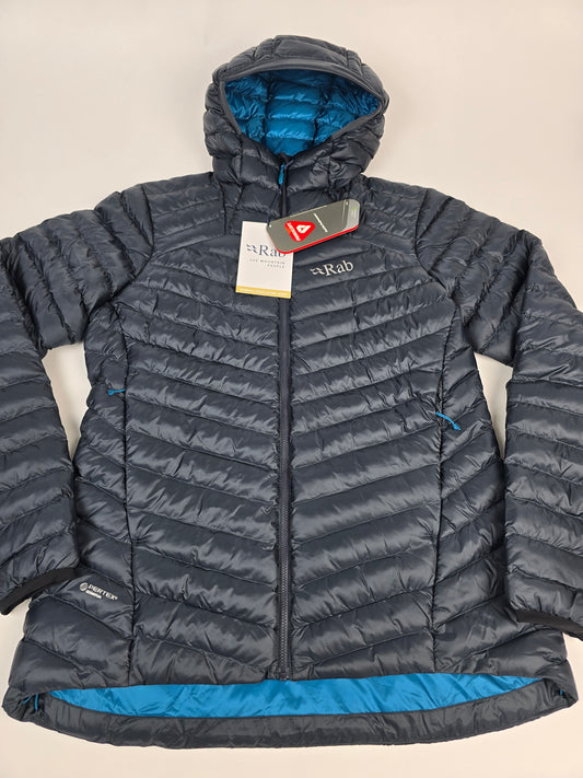 Rab Cirrus Alpine Jacket Wmns Beluga Size 12