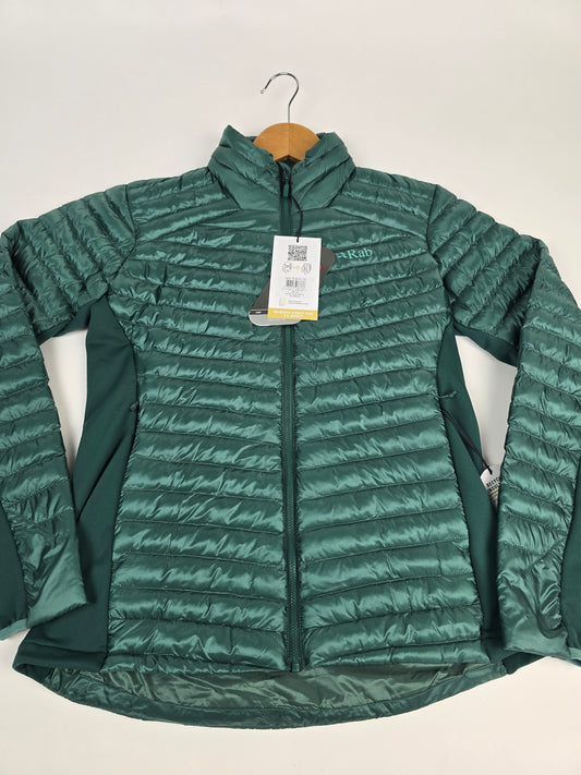 Rab Cirrus Flex 2.0 Jacket Wmns Eucalyptus Size 12