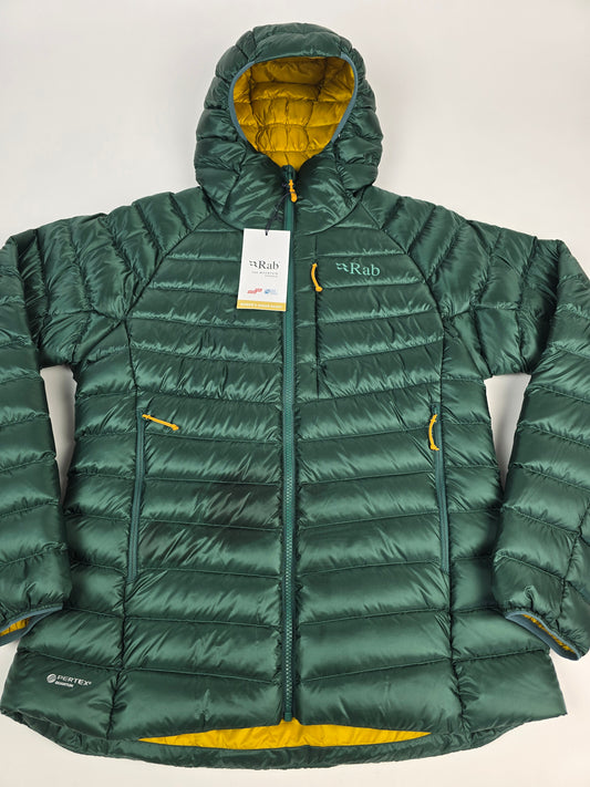 Rab Argon Hoody Wmns Green Slate Size 12