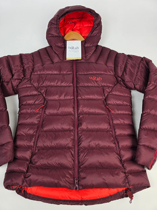 Rab Electron Pro Jacket Wmns Deep Heather Size 12
