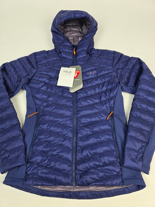 Rab Cirrus Flex Pro Hoody Wmns Patriot Blue Size 10
