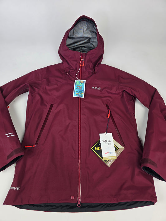 Rab Kangri GTX Jacket Wmns Deep Heather Size 14