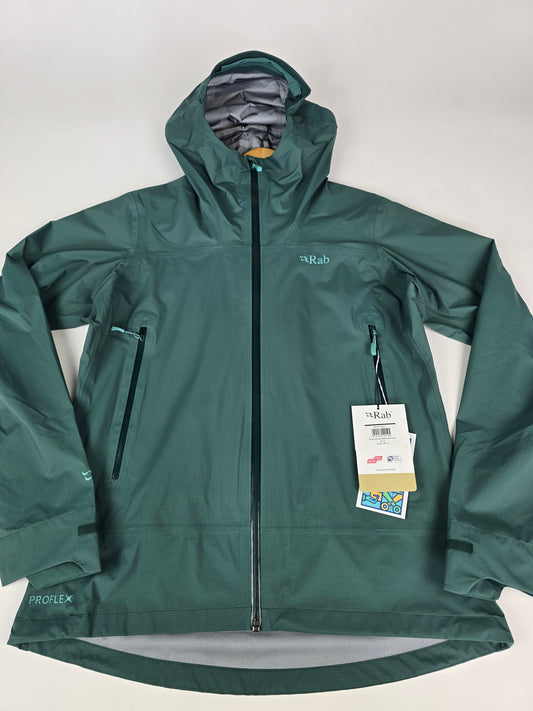 Rab Firewall Light Jacket Wmns Green Slate Size 12