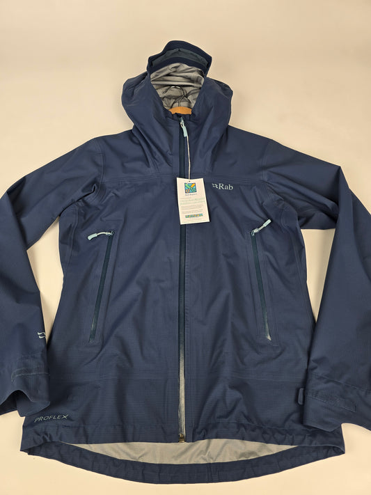 Rab Firewall Light Jacket Wmns Tempest Blue Size 10