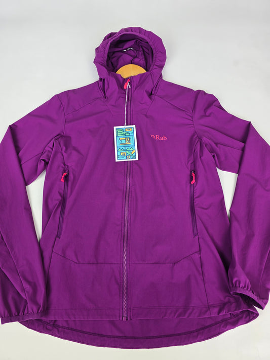 Rab Borealis Hoody Wmns Plum Size 12