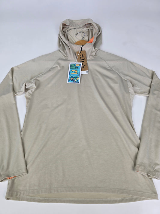 Rab Rivelin Hoody Wmns Pebble Size 10