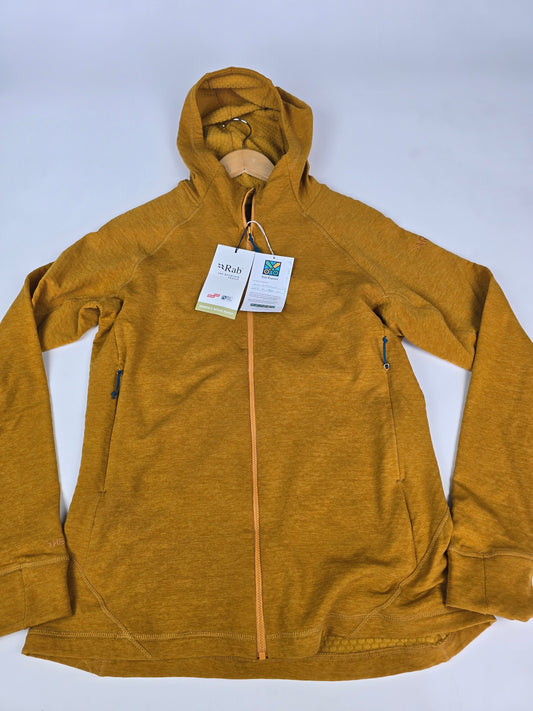 Rab Nexus Hoody Wmns Dark Butternut Size 14