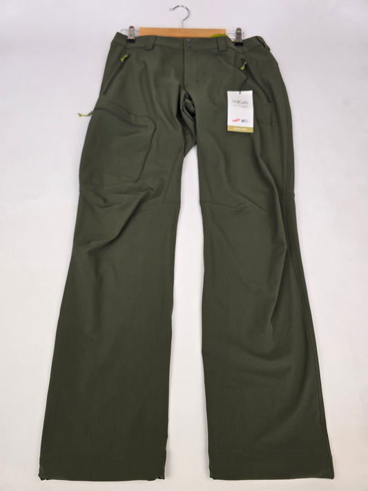 Rab Incline Pants Army 32" Regular Leg