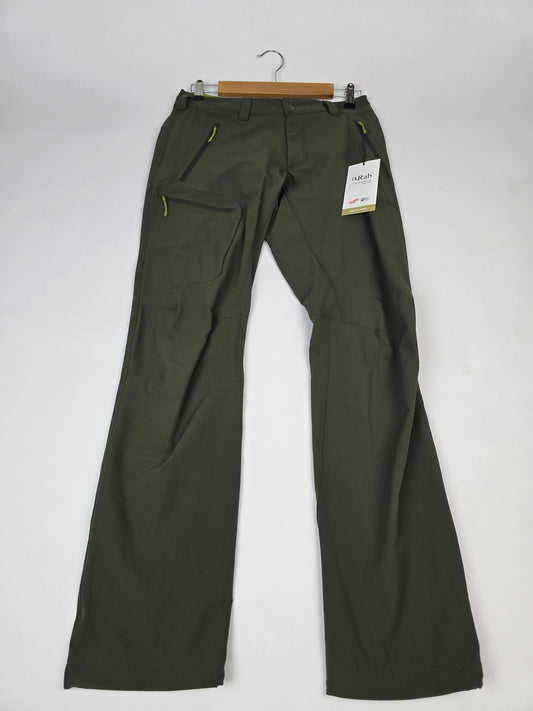 Rab Incline Pants Army 30" Regular Leg