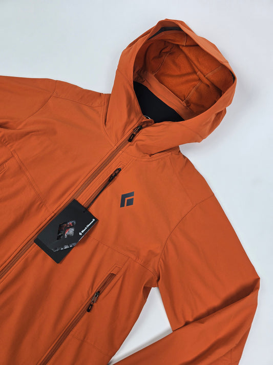 Black Diamond Dawn Patrol Soft Shell Oranje Heren M