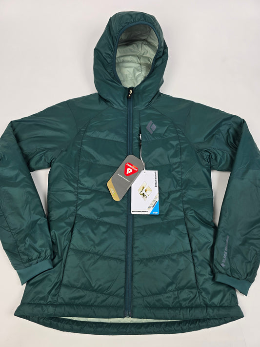 Black Diamond Solution Hoody Groen Dames S