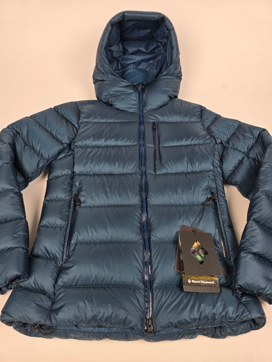 Black Diamond Vision Down Parka Blauw Dames S