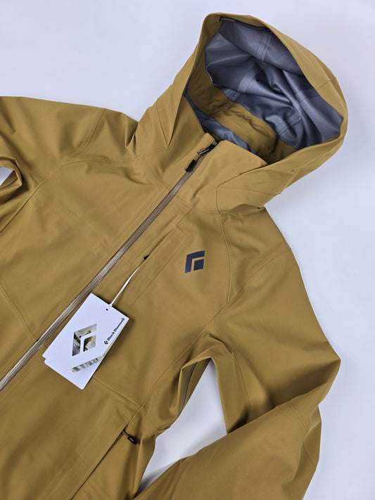 Black Diamond Recon Stretch shell Ochre geel Dames S