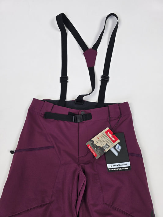 Black Diamond Dawn Patrol Pant Bordeaux Dames S