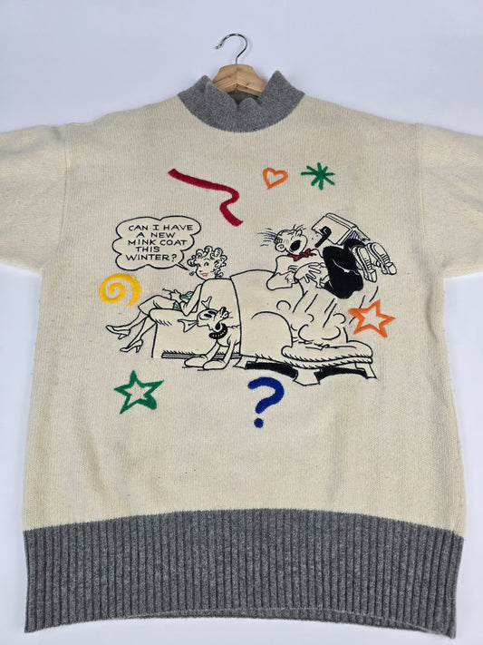 JC de Castelbajac Wollen trui Heren S