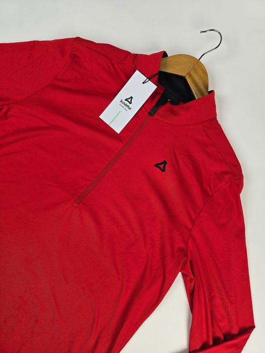 Schöffel Longsleeve Style Pine MNS - scarlet red 50