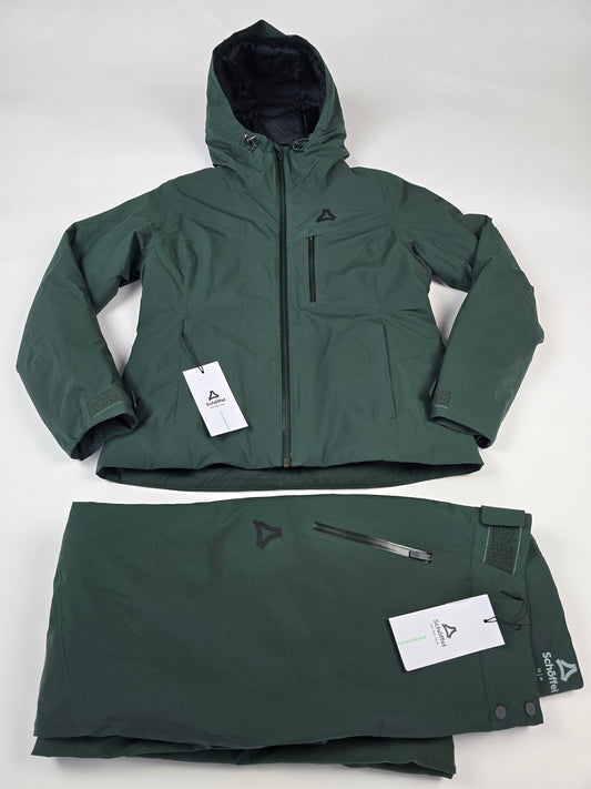 Schöffel Ski Set Nollen WMS - dark jade 38