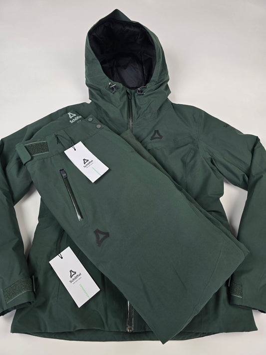 Schöffel Ski Set Nollen WMS - dark jade 38