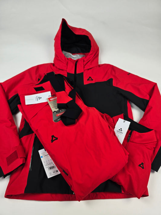 Schöffel Ski Set Trifex  - scarlet red 50 M