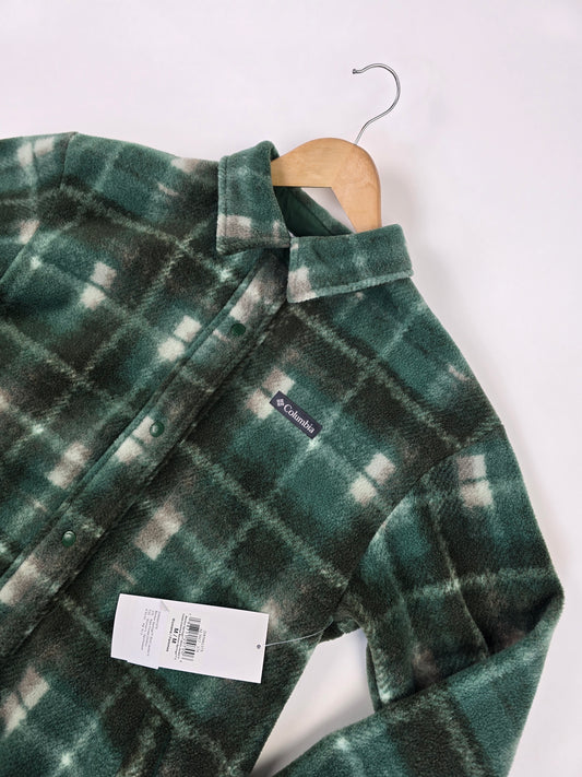 Columbia Benton Springs™ Shirt Jacket II Rain Forest Omblur M