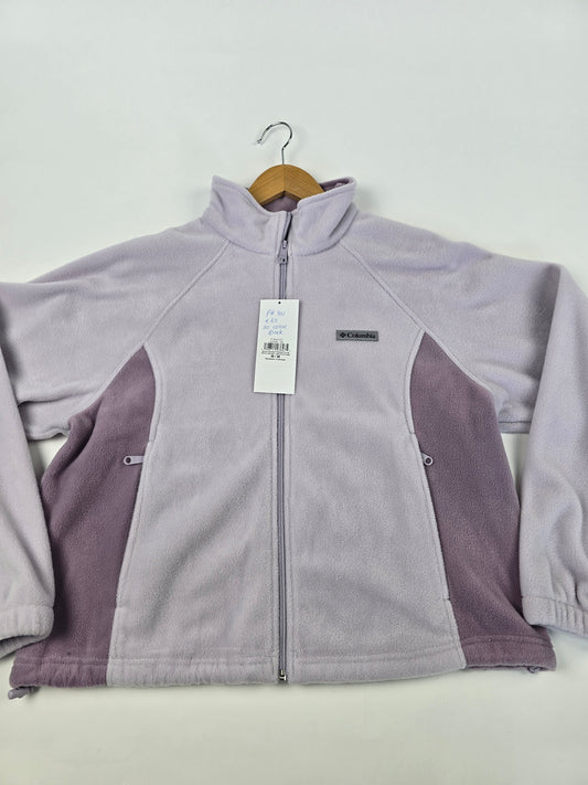 Columbia Benton Springs relaxed full zip Purple M