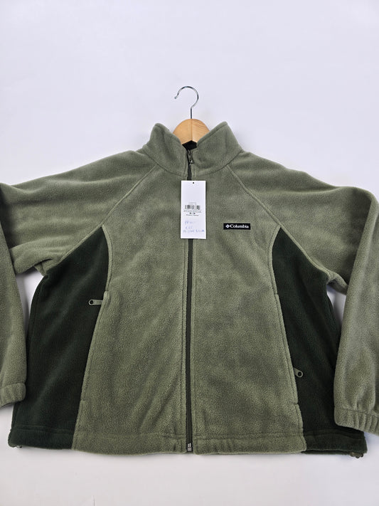 Columbia Benton Springs relaxed full zip Green M
