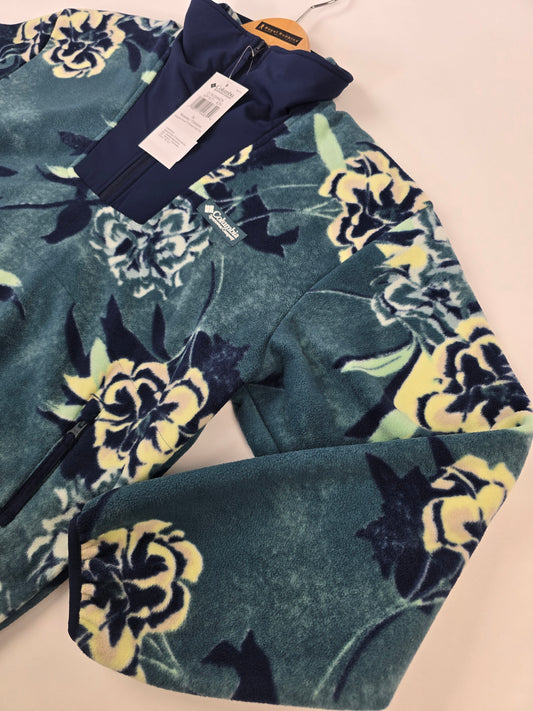 Columbia Sequoia Grove™ Printed Half Zip Everblue Blossoming M