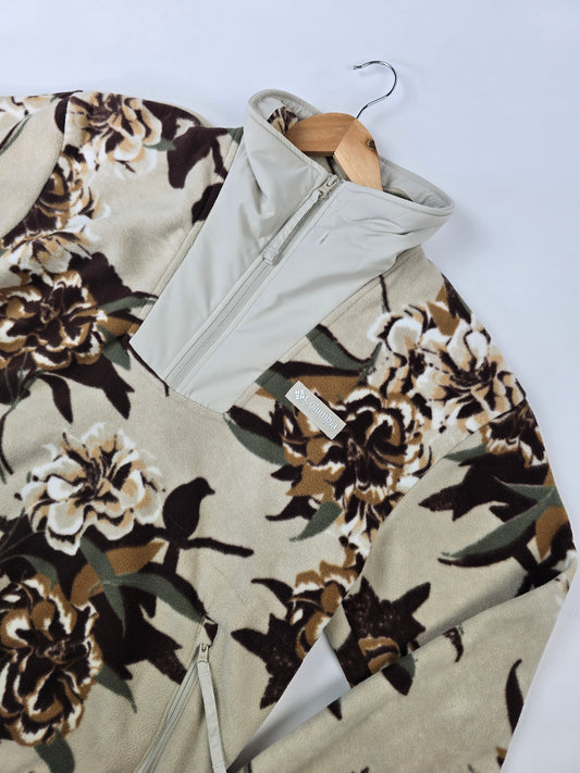 Columbia Sequoia Grove™ Printed Half Zip Dark Stone Blossoming M