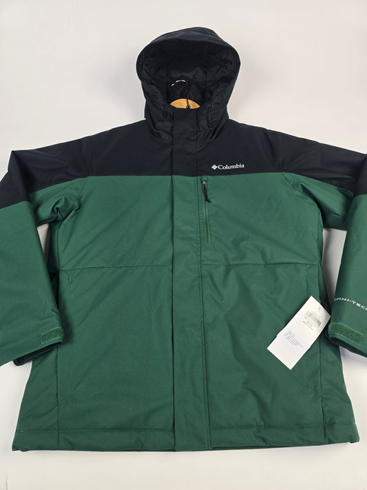 Columbia Hikebound™ II Insulated Jacket Rain Forest. Black M