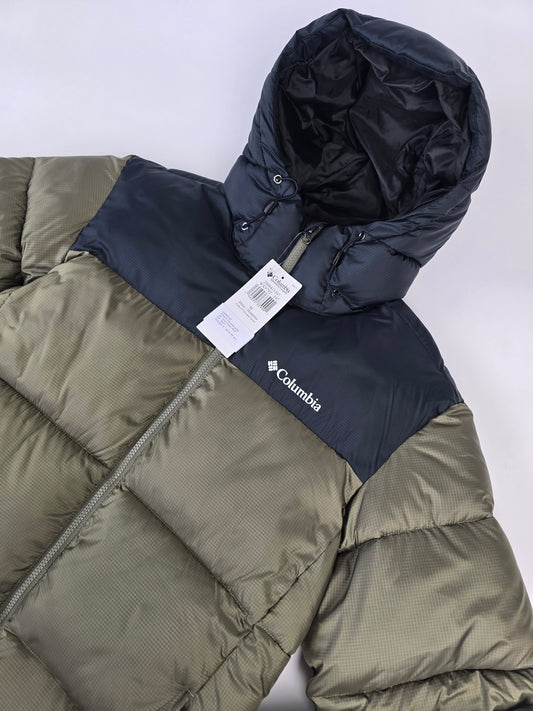 Columbia Puffect™ Hooded Jacket Stone Green M