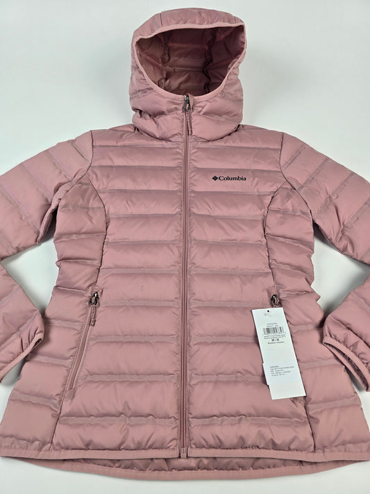 Columbia Lake 22™ II Down Hooded Jacket Eraser Pink Dames M