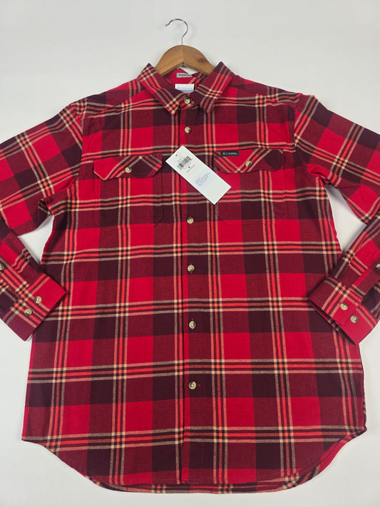 Columbia Flare Gun™ Stretch Flannel Mtn Red Trails Edge Plaid Heren M