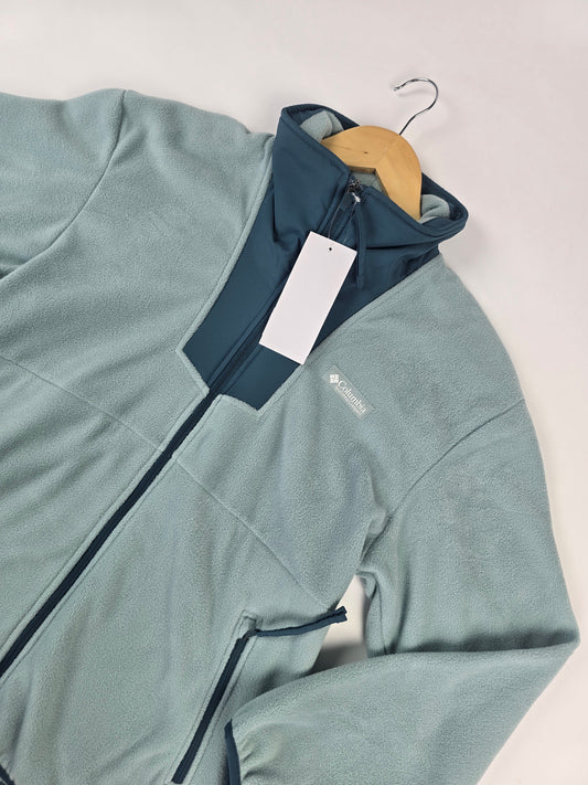 Columbia Sequoia Grove™ Full Zip Fleece Crushed Blue. Everblue Dames M