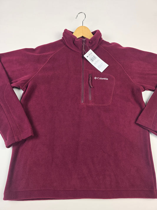 Columbia Fast Trek™ III Half Zip Fleece Rich Wine Heren M