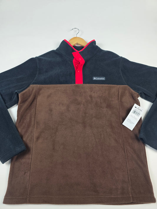Columbia Steens Mountain™ Half Snap II Tobacco. Black. Mtn Red Heren M