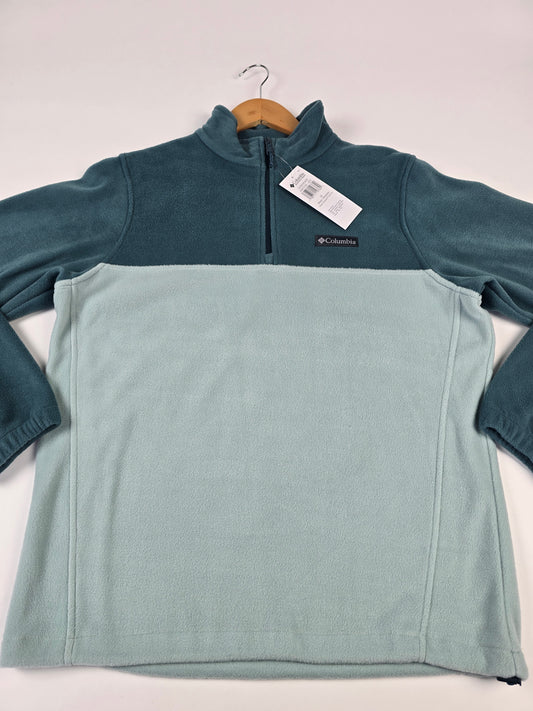 Columbia Steens Mountain™ Half Zip Everblue. Crushed Blue Heren M