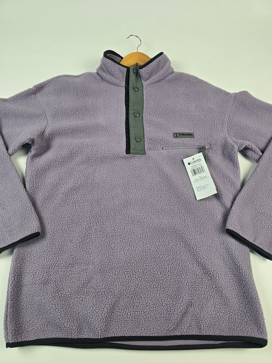 Columbia Helvetia™ II Half Snap Fleece Shale Purple Heren M