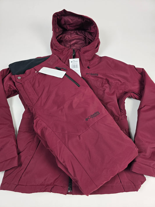 Columbia Cirque Bowl™ Ski Set Rich Wine Dames M