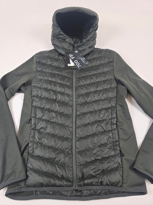 Peak Performance Donsjas Hybrid Hood Olive Nieuw Heren S