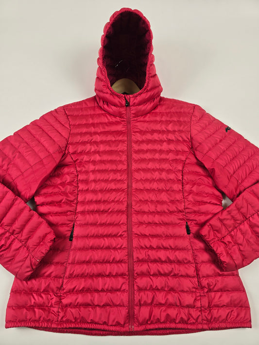 Kjus Cyprus down Hooded Jacket pink Dames 3XL